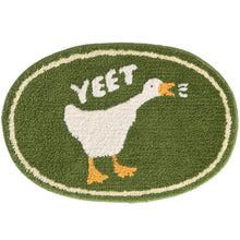 Load image into Gallery viewer, Duck Bathroom Rug Funny Soft Bathtub Carpet Area Rugs Kitchen Rug Floor Mats Nordic Welcome Doormat Chic Home Room Decor
