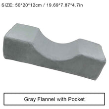 Load image into Gallery viewer, Eyelash Pillow Headrest Support Neck Lash Pillow Grafted Eyelashes Memory Foam Eyelash Extension Pillow with Pocket Makeup Tools