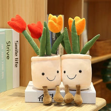 Load image into Gallery viewer, Tulip/Succulent Plant Plushiez