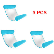 Load image into Gallery viewer, Water hammock recliner inflatable floating Swimming Mattress sea swimming ring Pool Party Toy lounge bed for swimming