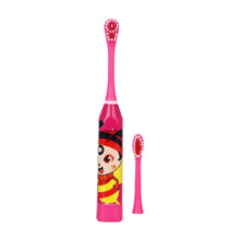 Load image into Gallery viewer, Battery type Children's Sonic Electric Toothbrush Cute Cartoon Teeth Whitening Toothbrush Soft Bristle Kids