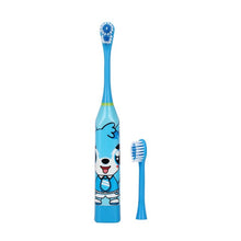 Load image into Gallery viewer, Battery type Children's Sonic Electric Toothbrush Cute Cartoon Teeth Whitening Toothbrush Soft Bristle Kids
