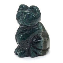 Load image into Gallery viewer, 1.5" Cat Statue Natural Gemstone Carving Healing Crystal Animals Figurines Reiki Stones Decoration Wholesale