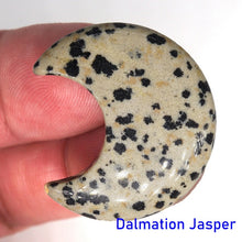 Load image into Gallery viewer, 30MM Moon Shaped Statue Natural Crystal Stone Colorfull Mascot Meditation Healing Reiki Gemstone Gift Collection and Home Decor