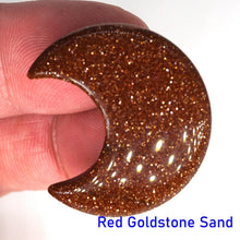 Load image into Gallery viewer, 30MM Moon Shaped Statue Natural Crystal Stone Colorfull Mascot Meditation Healing Reiki Gemstone Gift Collection and Home Decor