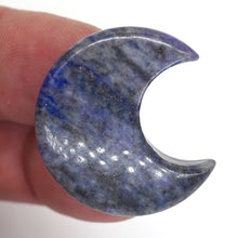 Load image into Gallery viewer, 30MM Moon Shaped Statue Natural Crystal Stone Colorfull Mascot Meditation Healing Reiki Gemstone Gift Collection and Home Decor