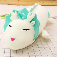 Load image into Gallery viewer, Haku Long Dragon Plush Toy Soft Cartoon Animal Three Colors Dinosaur Stuffed Doll Sleeping Pillow Cushion spirited away Best Gifts 80cm-120cm Cute