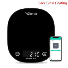 Load image into Gallery viewer, Yolanda 5kg Smart Kitchen Scale Bluetooth APP Electronic Scales Digital Food Weight Balance Measuring Tool Nutrition Analysis