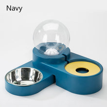 Load image into Gallery viewer, 1.8L New Bubble Pet Bowls Food Automatic Feeder Fountain Water Drinking for Cat Dog Kitten Feeding Container Pet Supplies