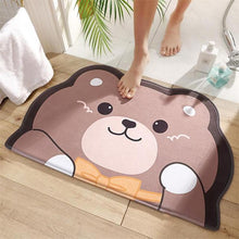 Load image into Gallery viewer, Adorable Cat /Bear / Dog Anti-slip Mats for Kitchen Bedroom Bath Floor