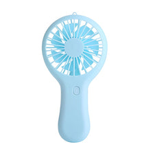 Load image into Gallery viewer, Mini Portable Pocket Fan HandHeld Student Office Travel Cooling Fans USB Rechargeable Outdoor Home Air Cooler with Phone Holder