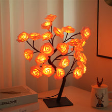 Load image into Gallery viewer, LED Rose Flower Tree Lights USB Table Lamp Fairy Maple Leaf Night Light For Home Party Xmas Christmas Wedding Bedroom Decoration