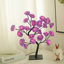 Load image into Gallery viewer, LED Rose Flower Tree Lights USB Table Lamp Fairy Maple Leaf Night Light For Home Party Xmas Christmas Wedding Bedroom Decoration