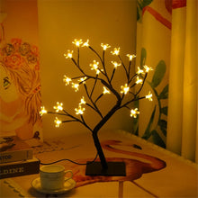 Load image into Gallery viewer, LED Rose Flower Tree Lights USB Table Lamp Fairy Maple Leaf Night Light For Home Party Xmas Christmas Wedding Bedroom Decoration