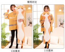 Load image into Gallery viewer, 130cm Cute Soft Long Cat Pillow Plush Toys Stuffed Pause Office Nap Pillow Bed Sleep Pillow Home Decor Gift Doll for Kids Girl