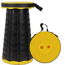 Load image into Gallery viewer, Outdoor Furniture Retractable Stool Beach Chairs Portable Stool Lounge Folding Chair Camping Stool Foldable Fishing Chair