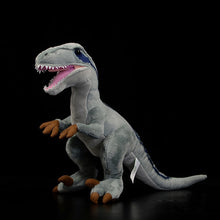 Load image into Gallery viewer, 26cm High Cute Velociraptor Dinosaur Plush Toy Lifelike Dragon Stuffed Animal Toys Birthday Gifts For Kids Boys Girls