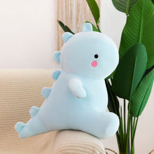Load image into Gallery viewer, 40~65cm Chubby Dinosaur Plush Toys Kawaii Soft Dinosaur Dolls Plush Pillow PP Cotton Stuffed Blue Pink Dino Plushie For Baby Kids