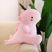 Load image into Gallery viewer, 40~65cm Chubby Dinosaur Plush Toys Kawaii Soft Dinosaur Dolls Plush Pillow PP Cotton Stuffed Blue Pink Dino Plushie For Baby Kids