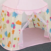 Load image into Gallery viewer, 1.3M Portable Children's Tent Wigwam Folding Kids Tents Tipi Baby Play House Large Girls Pink Princess Castle Child Room Decor