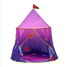 Load image into Gallery viewer, 1.3M Portable Children's Tent Wigwam Folding Kids Tents Tipi Baby Play House Large Girls Pink Princess Castle Child Room Decor