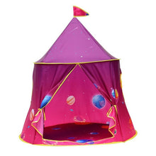 Load image into Gallery viewer, 1.3M Portable Children's Tent Wigwam Folding Kids Tents Tipi Baby Play House Large Girls Pink Princess Castle Child Room Decor