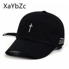 Load image into Gallery viewer, New Men Women Fashion Embroidery Cross Baseball Cap Cotton Snapback Dad Hat Bone Casquette Summer Couple Hip Hop Caps Gorras