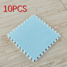 Load image into Gallery viewer, 10Pcs/Lot Soft Plush Kids Carpet Baby Play Mat Children's Rugs Toys EVA Foam Children's Mat Puzzle Interlock Floor Mats