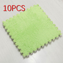 Load image into Gallery viewer, 10Pcs/Lot Soft Plush Kids Carpet Baby Play Mat Children's Rugs Toys EVA Foam Children's Mat Puzzle Interlock Floor Mats