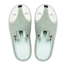 Load image into Gallery viewer, Winter House Women Fur Slippers Soft Memory Foam Sole Cute Cartoon Fox Bear Bedroom Ladies Fluffy Slippers Couples Plush Shoes