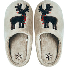 Load image into Gallery viewer, Winter House Women Fur Slippers Soft Memory Foam Sole Cute Cartoon Fox Bear Bedroom Ladies Fluffy Slippers Couples Plush Shoes