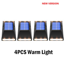 Load image into Gallery viewer, LED Solar Light Outdoor Waterproof Lighting Solar Powered Lamps Wall Lamps for Garden Decoration LED Street Lighting