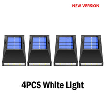 Load image into Gallery viewer, LED Solar Light Outdoor Waterproof Lighting Solar Powered Lamps Wall Lamps for Garden Decoration LED Street Lighting