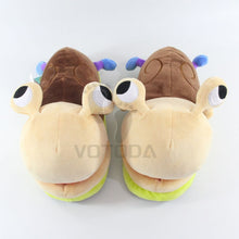 Load image into Gallery viewer, Winter Home Shoes Women Gary Snails Slippers Furry Cute Cartoon Indoor Slipper Warm Plush House Flip Flops Female Funny Slides