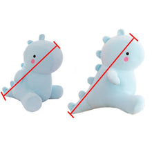 Load image into Gallery viewer, 40~65cm Chubby Dinosaur Plush Toys Kawaii Soft Dinosaur Dolls Plush Pillow PP Cotton Stuffed Blue Pink Dino Plushie For Baby Kids