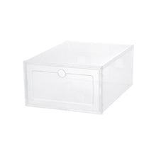 Load image into Gallery viewer, 6pcs/Set Shoe Organizer Shoe box Fold Plastic Shoes Case Thickened Transparent Drawer Case Plastic Shoe Boxes Stackable Box