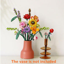 Load image into Gallery viewer, 456Pcs LOZ MINI Blocks Loques 3styles ETERNAL FLOWERS Rose Lavender Diy Toys Put In Bottel Home Exhibition Funny Creative Gift