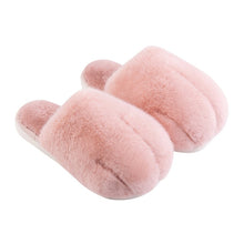 Load image into Gallery viewer, Corgi Dog Slippers Cartoon Cute Double Shiba Inu Warm Plush Corgi Slippers Home Slip Cotton Pad Shoes Plus Size 23-27cm