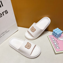Load image into Gallery viewer, Bear Slippers Women's Summer Flip-Flops Sandals 2021 Platform Casual House of Sunny Kawaii Home Soft Slides Size 36-41