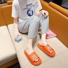 Load image into Gallery viewer, Bear Slippers Women's Summer Flip-Flops Sandals 2021 Platform Casual House of Sunny Kawaii Home Soft Slides Size 36-41