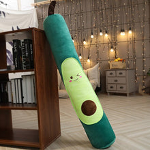 Load image into Gallery viewer, Food Plush Pillow Fruit Long Pillow Carrot Strawberry Avocado Sleeping Cushion Children Pregnant Woman Leg Reading Pillow Decor