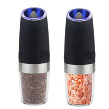 Load image into Gallery viewer, 1pc/2pcs Electric Pepper Mill Salt Pepper Grinder Practical Spice Grinder Mills moedor de pimenta Kitchen Grinding Tool