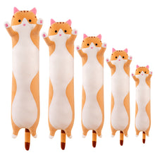 Load image into Gallery viewer, 50-150cm Kawaii Soft Long Cat Pillow Stuffed Plush Toys Nap Pillow Home Comfort Cushion Boy Girl Birthday Gift cute plushies