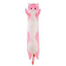 Load image into Gallery viewer, 50-150cm Kawaii Soft Long Cat Pillow Stuffed Plush Toys Nap Pillow Home Comfort Cushion Boy Girl Birthday Gift cute plushies