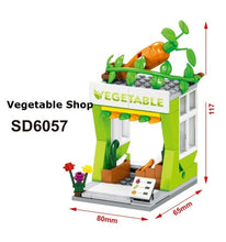 Load image into Gallery viewer, Mini Shop Model Building Bricks