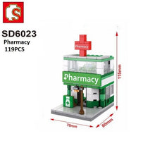 Load image into Gallery viewer, Mini Shop Model Building Bricks