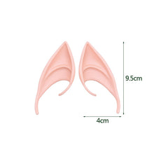 Load image into Gallery viewer, 1Pair Cosplay Latex Fairy Angel Elf Ears Cosplay anime Masquerade Costumes Halloween Party Decoration art craft Supplies Photo Props
