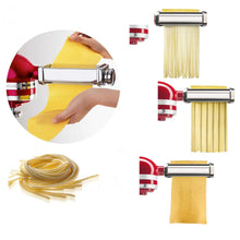 Load image into Gallery viewer, Pasta Roller Cutter Set for Kitchen Stand Mixers Pasta Sheet Roller Spaghetti Cutter Fettuccine Cutter Kitchenware DIY italian craft tool supplies
