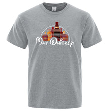 Load image into Gallery viewer, Malt Whiskey T-Shirt Funny Alcohol Drunk Mens Tee Summer Cool TShirt Men Short Sleeve O-Neck T Shirt Streetwear Tops custom print spoof gag
