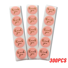 Load image into Gallery viewer, 100-500 Pieces Thank You Stickers For Supporting My Small Business Seal Labels For Christmas Gift Decoration Business Stationery
